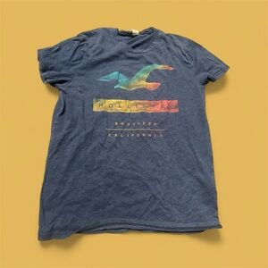 Men’s Hollister Graphic Tee Bundle – Southern California Style, Size S